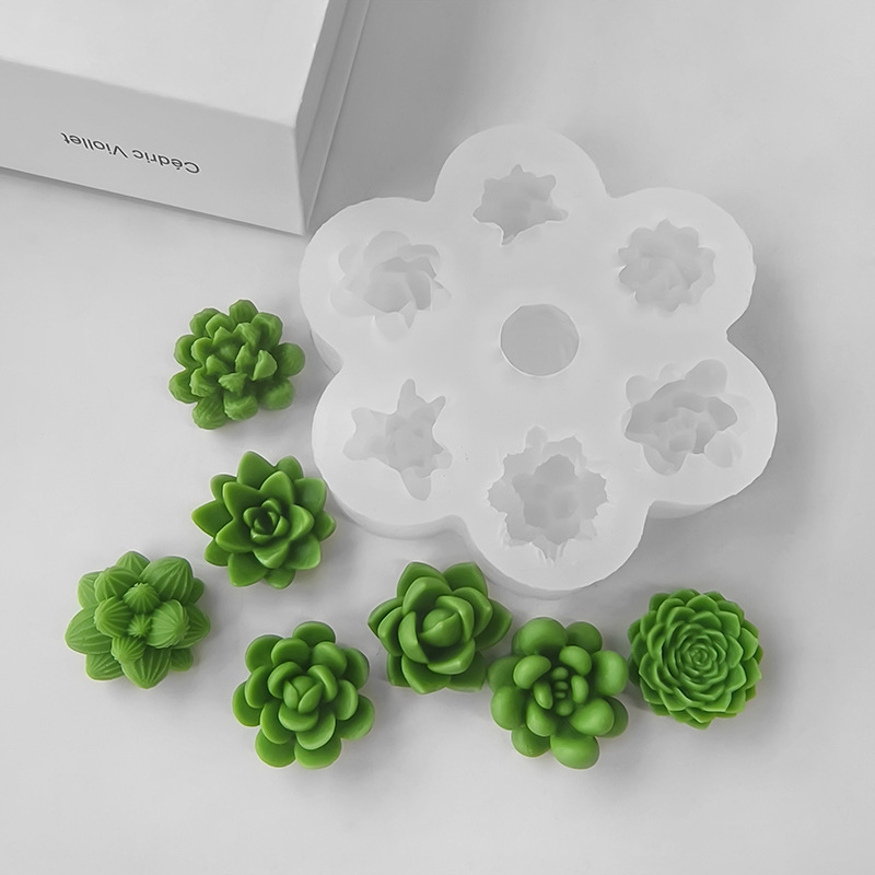 Soap Making Fragrance - Stampo in Silicone 7 in 1