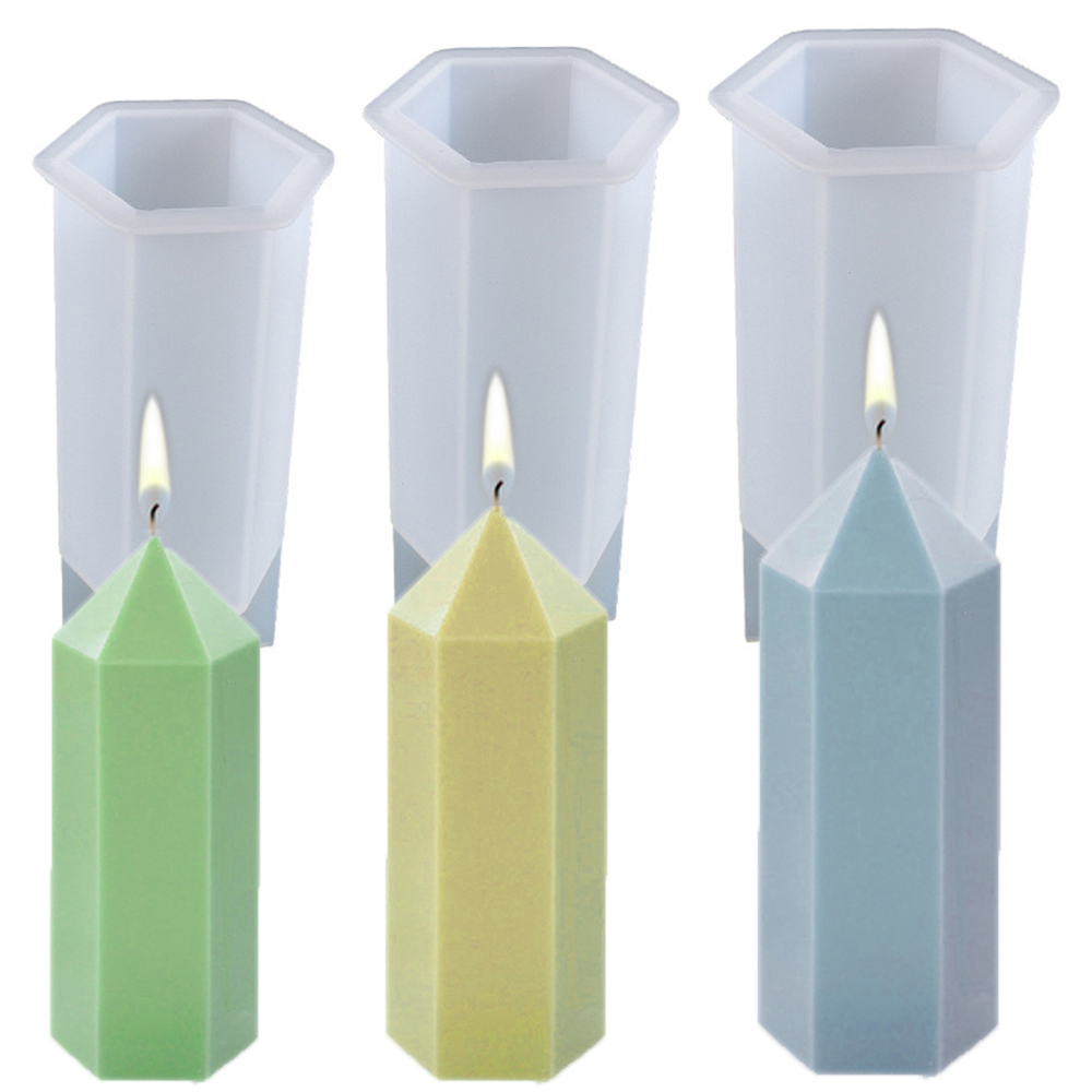 Soap Making Fragrance - Stampi per candele a colonna esagonale