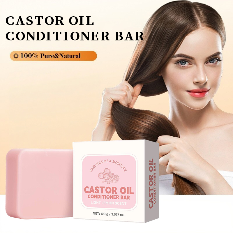 Castor Oil Soap - Saponetta balsamo all'olio di ricino, shampoo