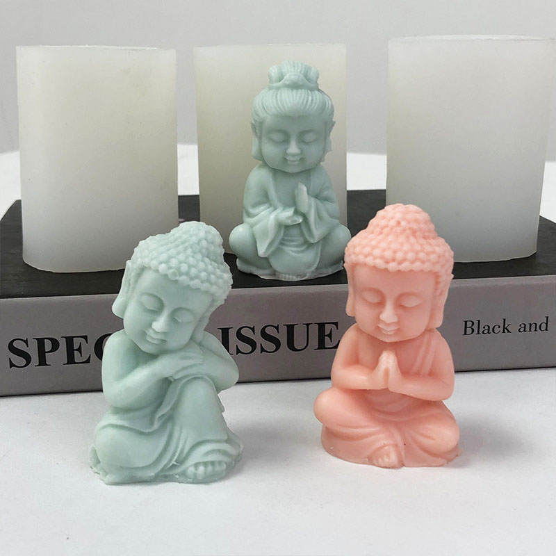 3D Little Monk Candle stampo i - Soap Making Art recensione e prezzo