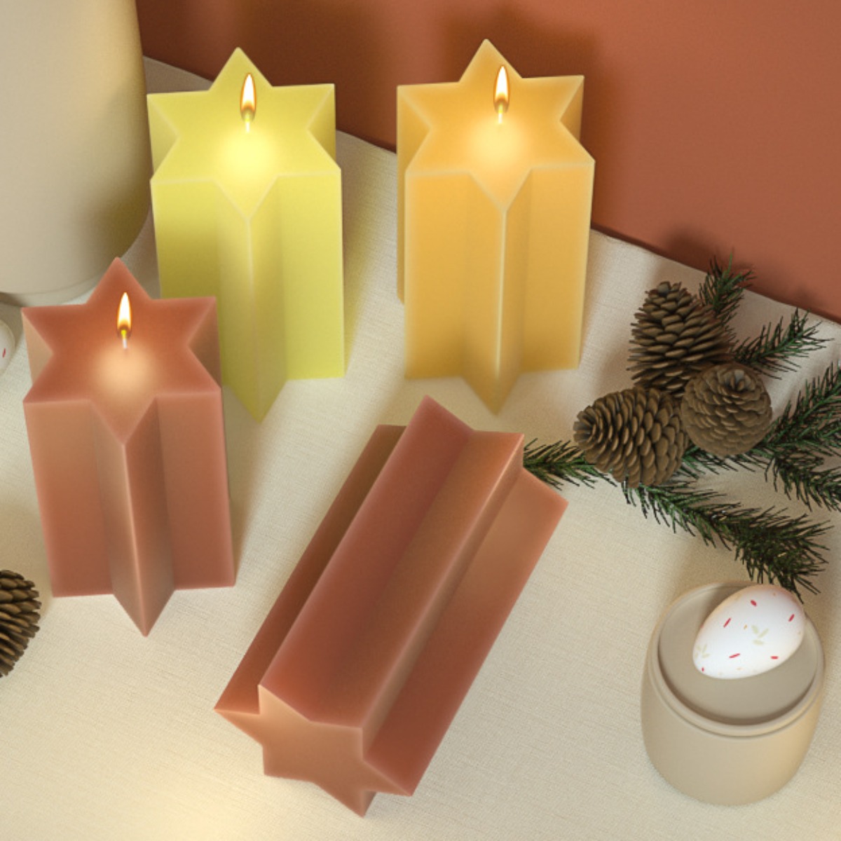 3D colonna esagonale stampo pe - Soap Making Art recensione e prezzo