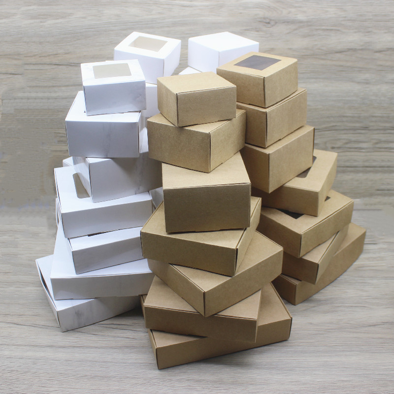 10 scatole quadrate per finest - Kraft Soap Label recensione e prezzo