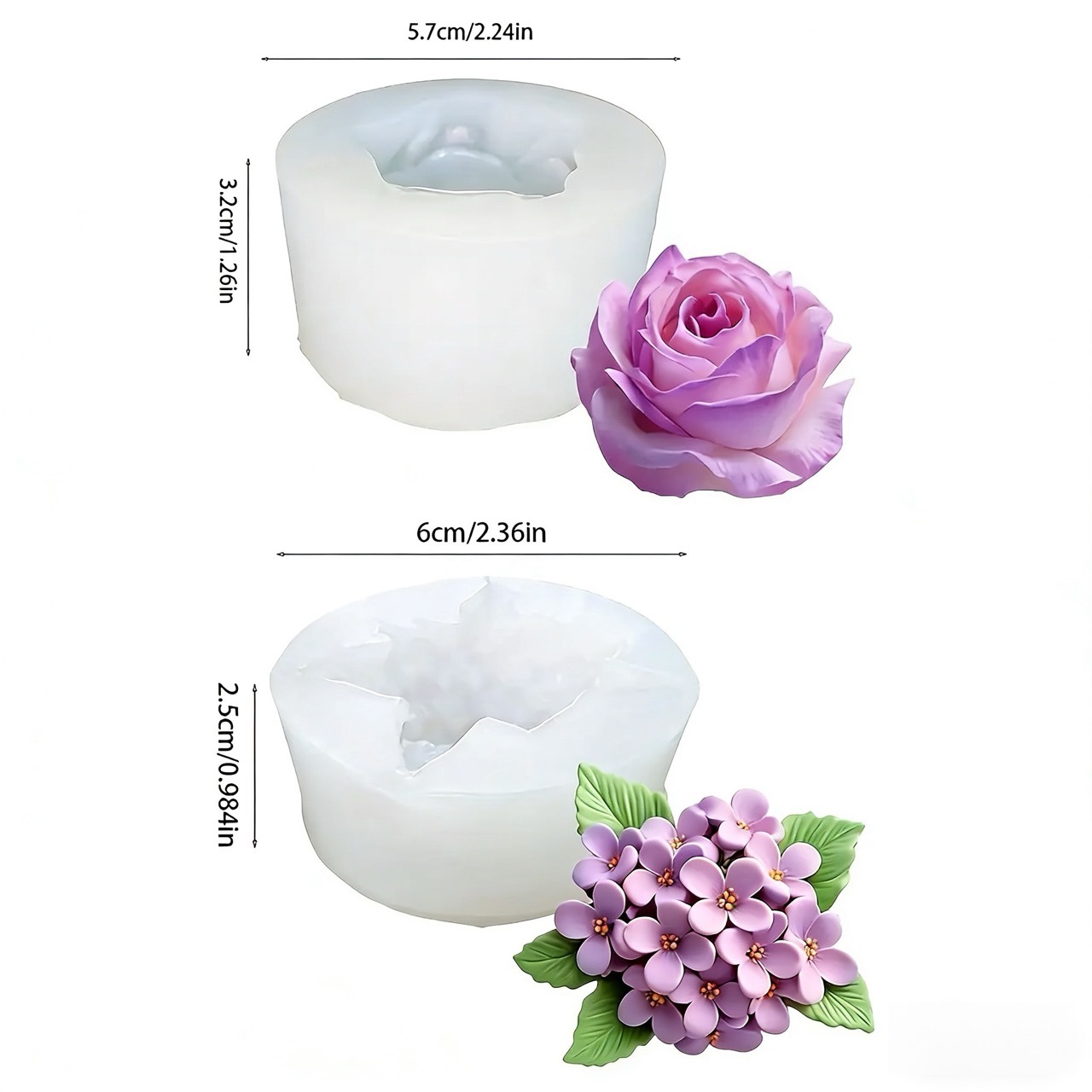 2 pezzi di stampi in silicone  - Soap Making Art recensione e prezzo