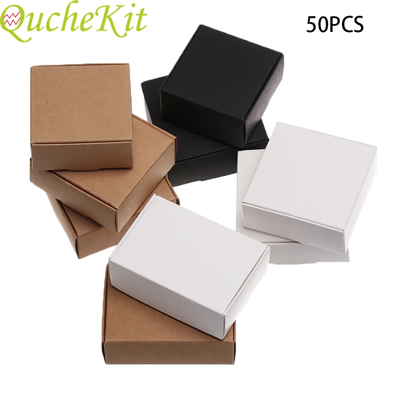 50 pz/lotto quadrato bianco fa - Kraft Soap Label recensione e prezzo